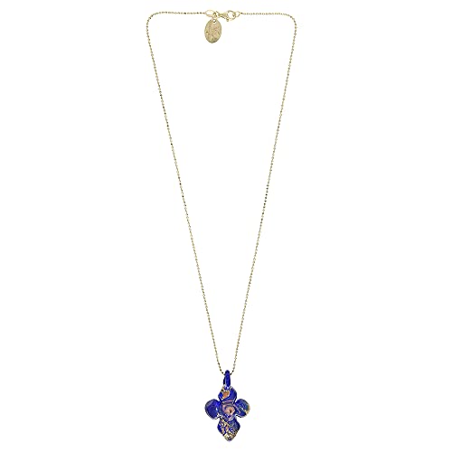  Venetiaurum Croce Collana in Vetro Originale Murano e Argento 925 - Joyería Certificada Fatta in Italia
| Venetiaurum C