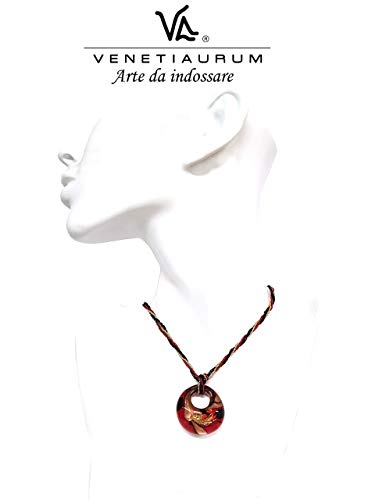  Venetiaurum - Multistrand Oricinale Murano Glass Pendant Collana per Donne in Argento 925
| Venetiaurum - Collana Multi