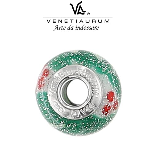  Venetiaurum Original Murano Glass Charm 925 Silver Componibili Bracelet Gioiello Made in Italy
| Venetiaurum Murano Gla