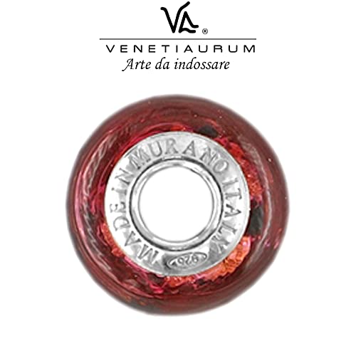  Venetiaurum Certificato Fatto in Italia Charme di Vetro Murrano e Argento Puro 925 Adatta per Bracelet Modulare
| Venet