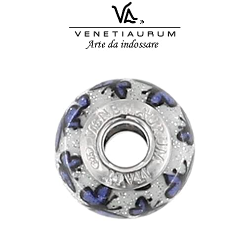  Venetiaurum Original Murano Glass Charm 925 Silver Componibili Bracelet Certification Made in Italy
| Venetiaurum Muran